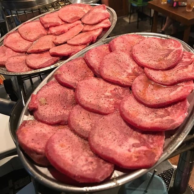우설 메뉴 사진