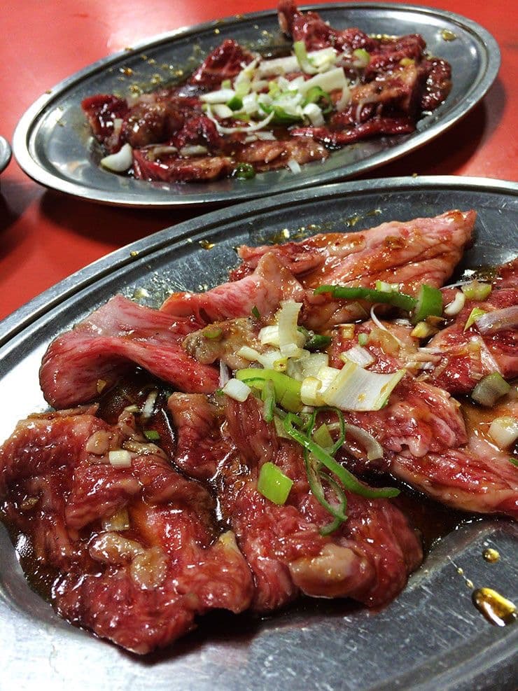 꽃갈비 메뉴 사진